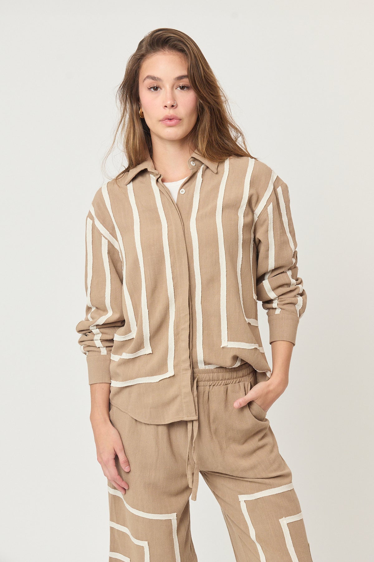 Camisa marco de lino